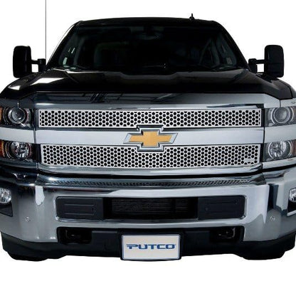 PUTCO 84108 Putco 84108 Punch Mirror Stainless Steel Grille