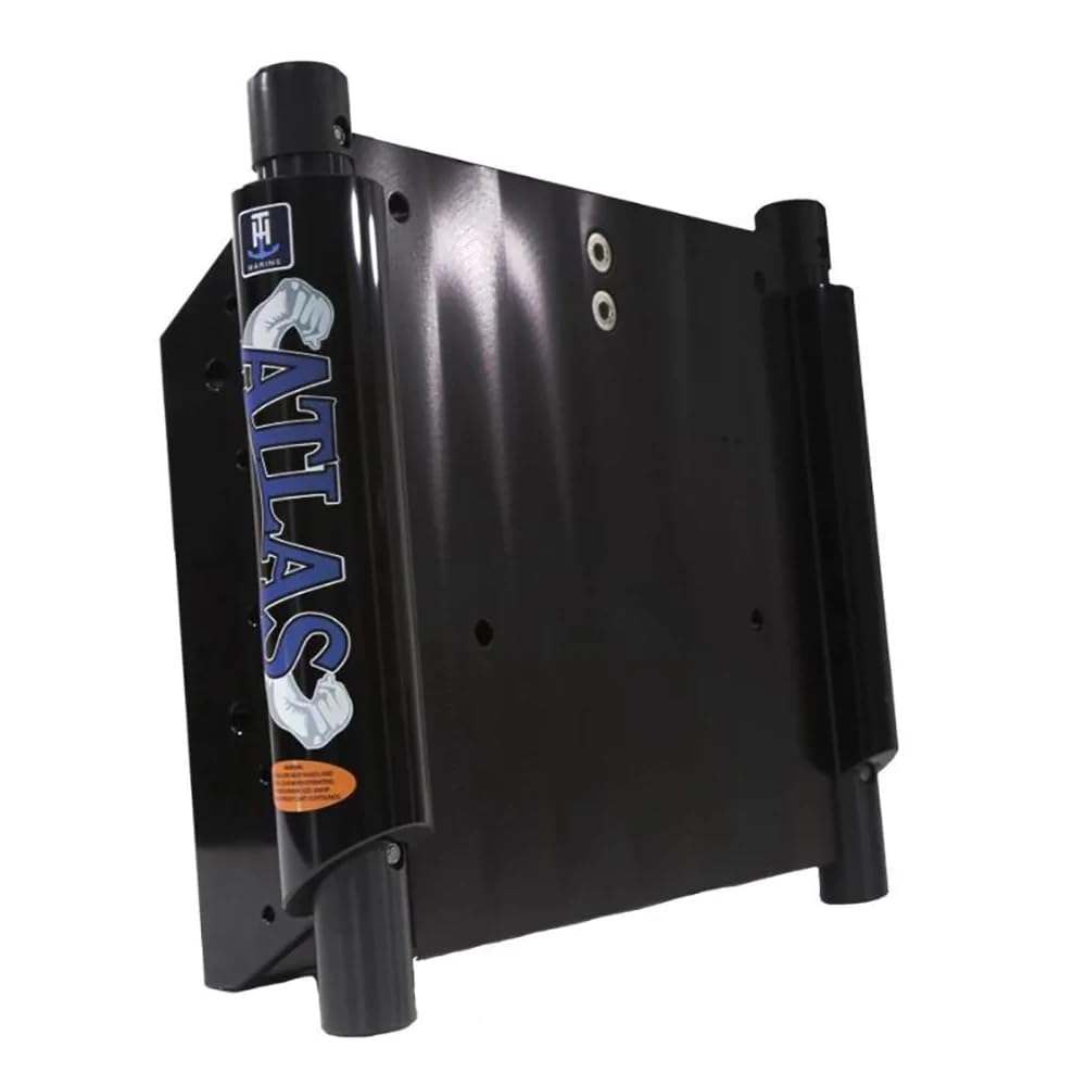 T-H MARINE AHJ-12V-B-DP T-H Marine Atlas™ 12" Set Back Hydraulic Jack Plate - Gloss Black Anodized