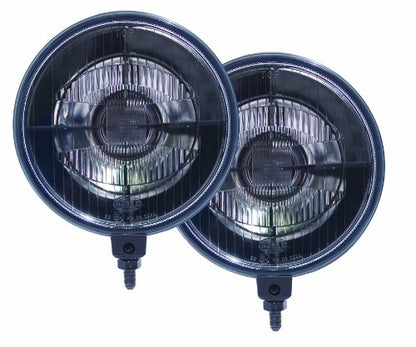 HELLA 005750991 Hella Black Magic 500 Halogen Series Driving Lamp Kit - Performance High Beam Off-Road Light for Pickup Trucks, SUV, 4x4, Jeep, Tractors / 005750991