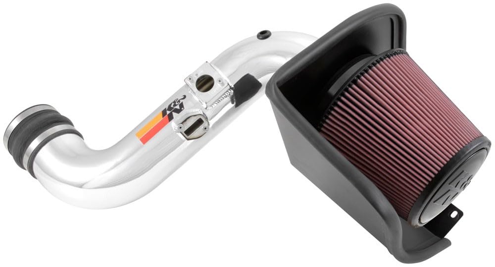 K&N 77-3077KP Cold Air Intake System: High-Flow Air Filter