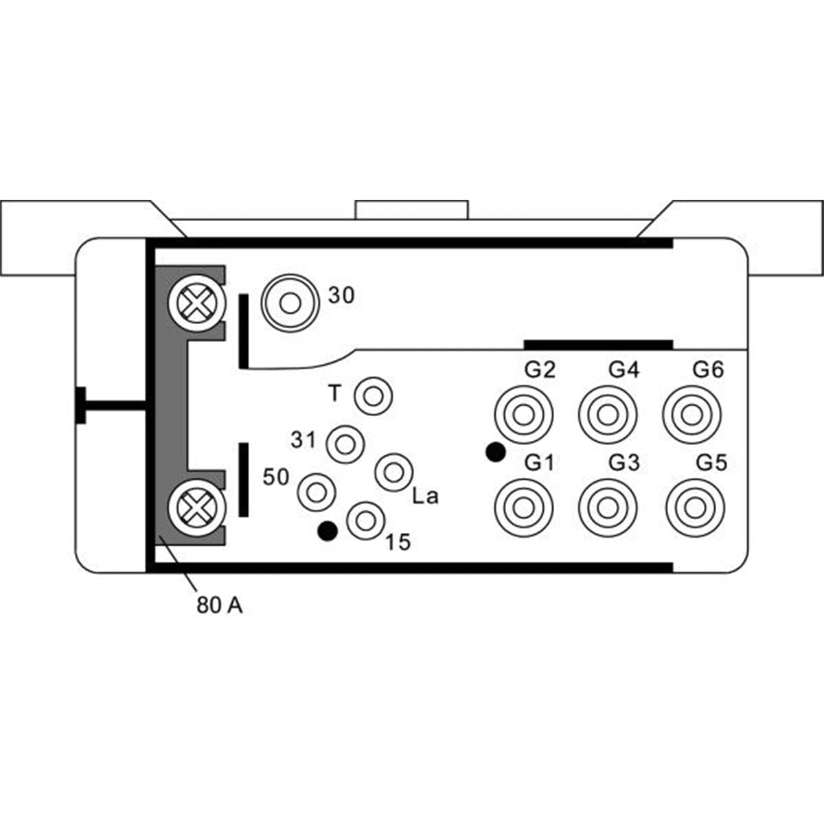 Hella 008188071 Control Unit, 12V 4Rv