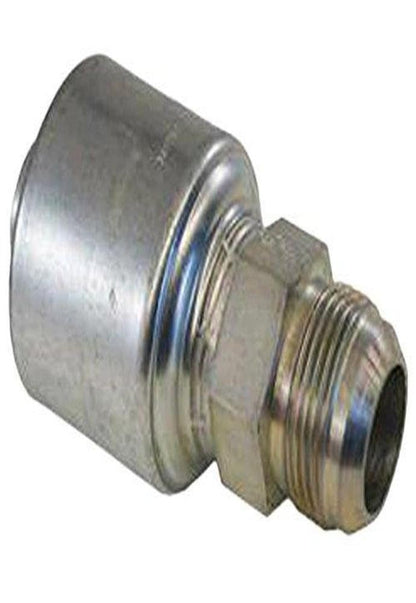Gates G25195-0404 MegaCrimp Couplings, Male SAE 45 Flare, Zinc