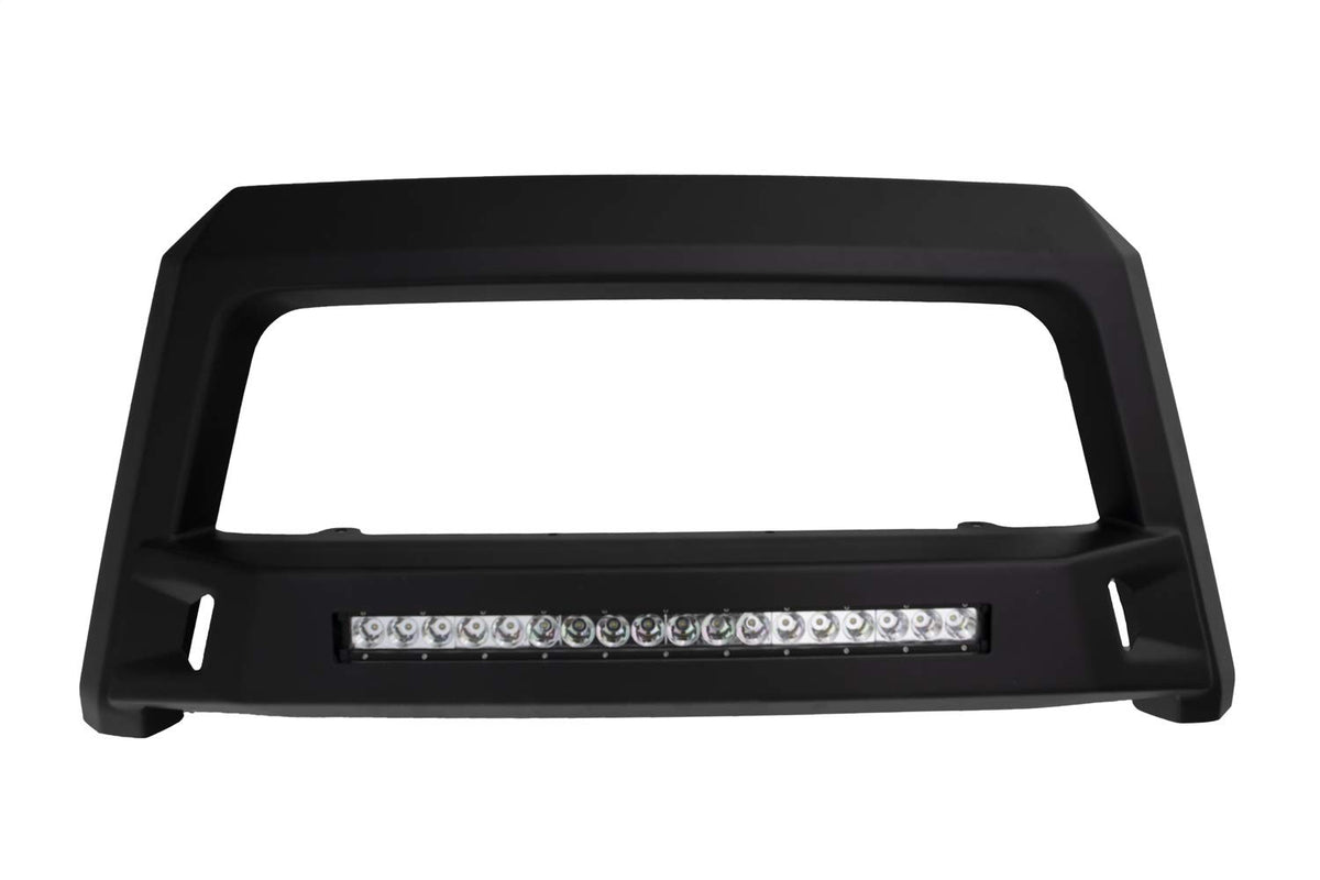 LUND 86521205 Lund 86521205 Revolution Bull Bar with Integrated LED Light Bar, Black Steel for 2010-2018 Dodge Ram 2500/3500