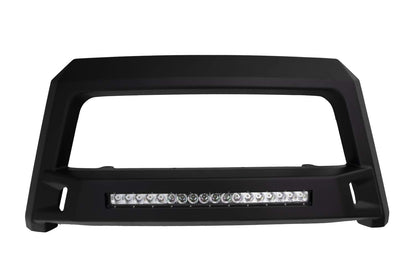 LUND 86521205 Lund 86521205 Revolution Bull Bar with Integrated LED Light Bar, Black Steel for 2010-2018 Dodge Ram 2500/3500