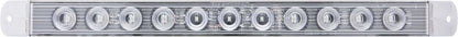 OPTRONICS STL89RCB Optronics Led Stt Bar 17" Red-Clr Lens 11-Diode W/Clr Lens +80