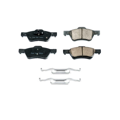 Powerstop 17-1047C Z17 Replacement Ceramic Brake Pads Front