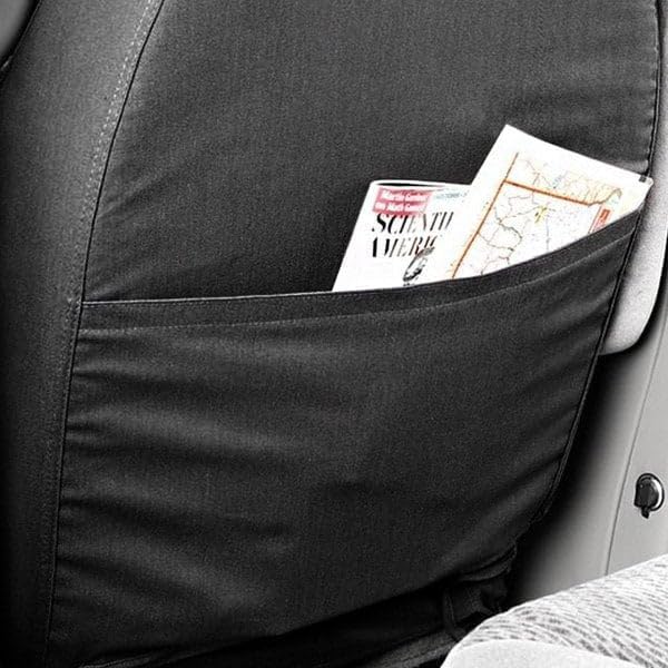 Covercraft SS8516PCCH Covercraft SS8516PCCH - SeatSaver Polycotton 2nd Row Charcoal Custom Seat Covers