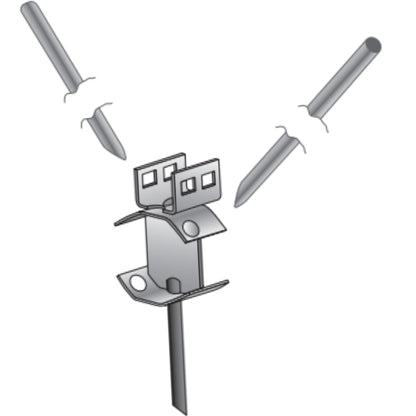 TIE DOWN 59110 Tie Down Cross Drive Rock Anchor – Heavy-Duty 30” Anchor with Swivel Head for Secure Rock Installation 1 in Box