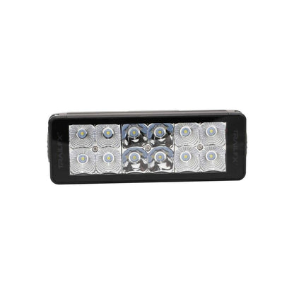TRAILFX 6DRSCM Trailfx 6 Inch LED Light Bar Combo Spot and Flood Beam 12 OSRAM LEDs 1885 Effective Lumens Black Aluminum Housing Polycarbonate Lens Wiring Harness and Side Bottom Mount Brackets Included