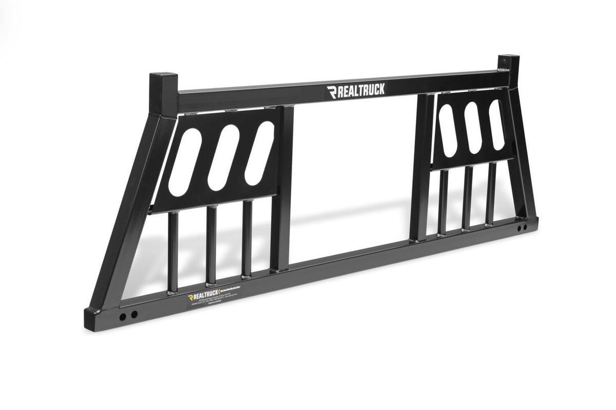 BACKRACK 149TL RealTruck BACKRACK Three Light Rack Frame Only | Black, No Drill | 149TL | Fits 2019-2025 Chevrolet/GMC Silverado/Sierra 1500; 2008-2019 & 2022-2025 Toyota Tundra; 2004-2025 Ford F-150 & Others