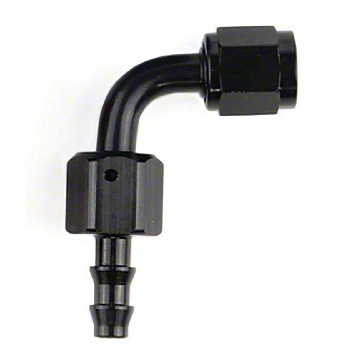 SPEEDFX 520890BK Speedfx 520890BK -8AN X 90 BLK PUSH-ON HOSE END