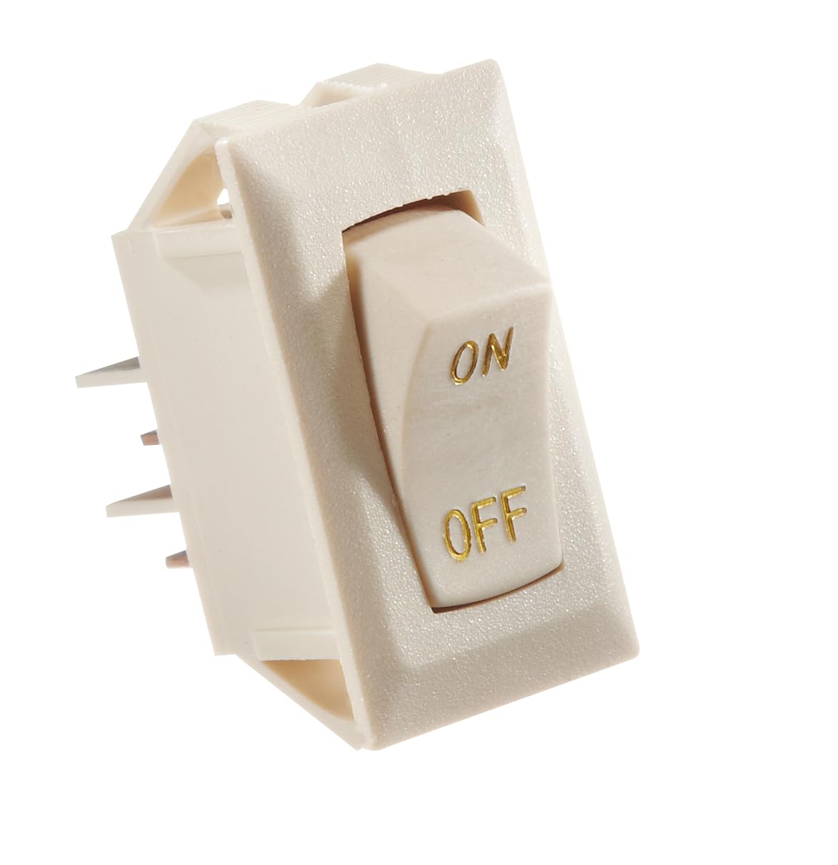 RV DESIGNER S279 RV Designer S279-10 Amp On/Off - SPST, Ivory DC Rocker Switch
