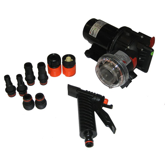 JOHNSON PUMP 10-13407-07 Johnson Pumps 10-13407-07 Aqua Jet 5.2 Wash Down Pump, 12V