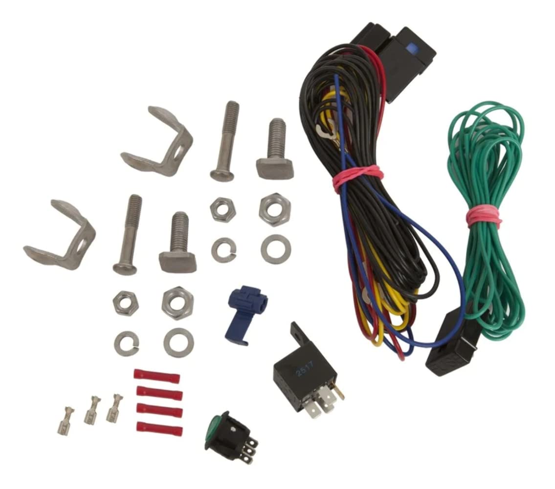 Hella 005700681 550 Performance Off-Road Amber Fog Light Kit