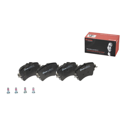 BREMBO P06092 Brembo P06092 Low-Met Front Disc Brake Pad Set BMW OE# 34106874034