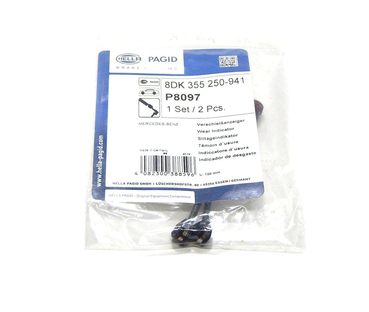 Hella 355250941 Pagid Disc Brake Pad Wear Sensor An electronic