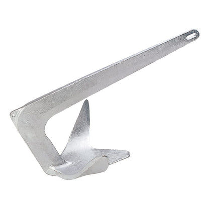 LEWMAR 0057905 Lewmar Galvanized Steel Claw Anchor 11 lbs. for Boats 21'-27', Bruce-Style Claw for Quick Setting, Bow Roller Compatible, Measures 18-1/2" L x 12-3/16" W x 9-1/16" H - 2020202243