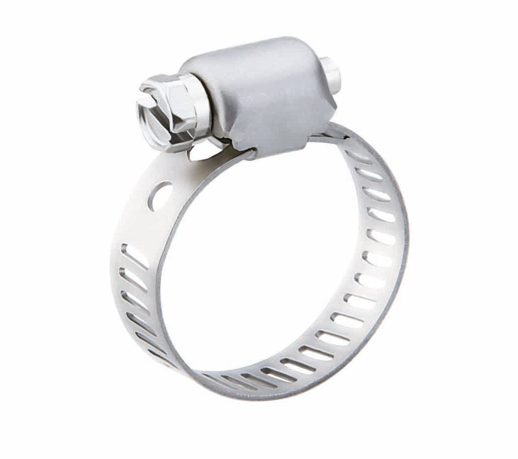 BREEZE 3708 Breeze Miniature Stainless Steel Hose Clamp, Worm-Drive, SAE Size 8, 1/2" to 29/32" Diameter Range, 5/16" Band Width (Pack of 10)