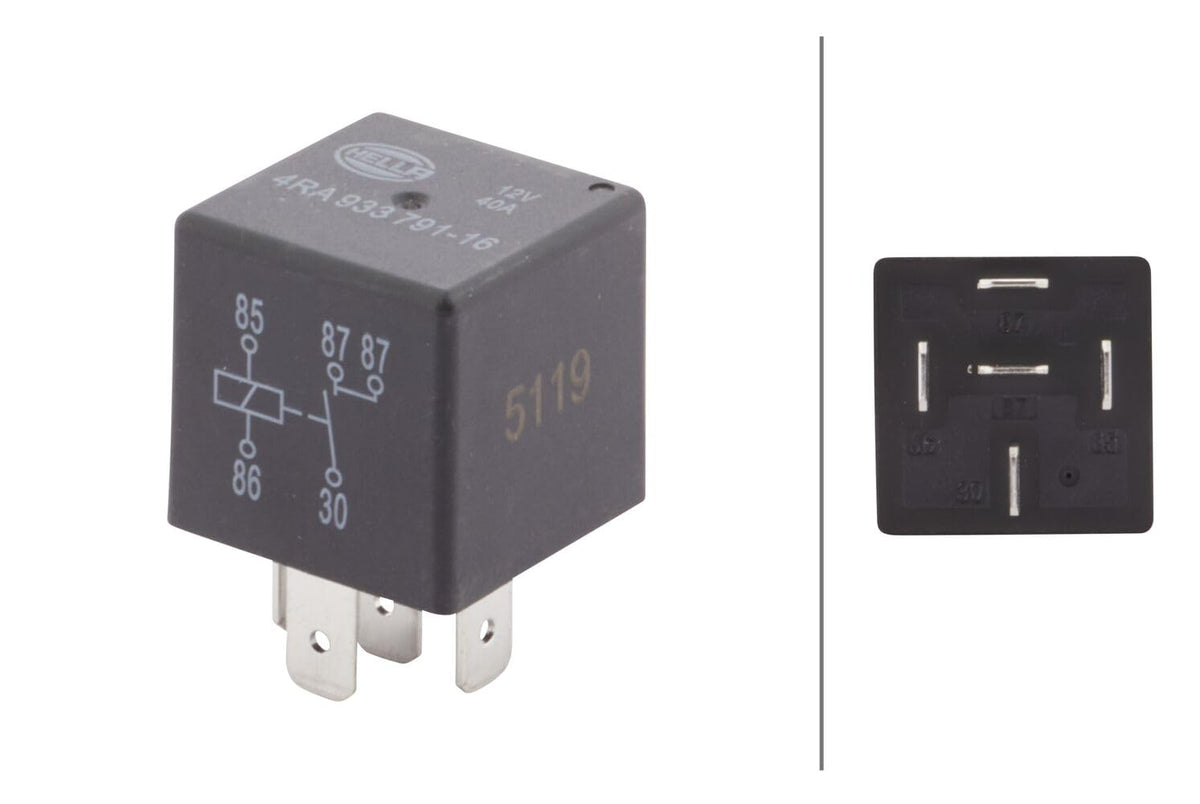 Hella 933791161 Relay, Main Current