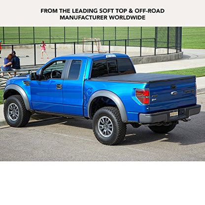 BESTOP 16223-01 Bestop 16223-01 EZ-Fold Truck Tonneau Cover for 2017-2018 Ford F-250/F-350, 8.0' bed