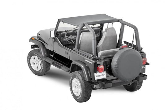 MASTERTOP 14103135 MasterTop 14103135 Soft Top BIMINI 87-95 WRGLR BLKDIA