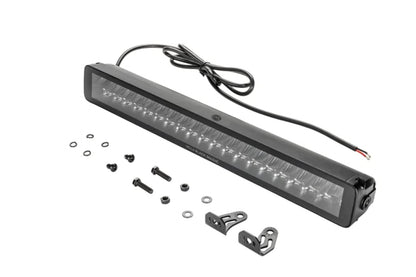 HELLA 358176401 Hella Black Magic LED Series 21.5 Inch Double Lightbar - LED Spotlight- Performance High Beam Off-Road Light for Pickup Trucks, ATV, SUV, 4x4, Jeep, Tractors / 358176401