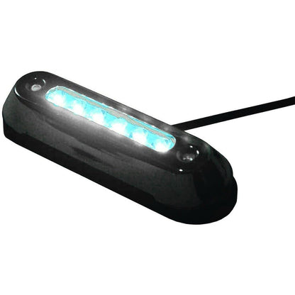 T-H Marine LED-SM7815-W-DP Stainless Steel Oval LED Underwater Light