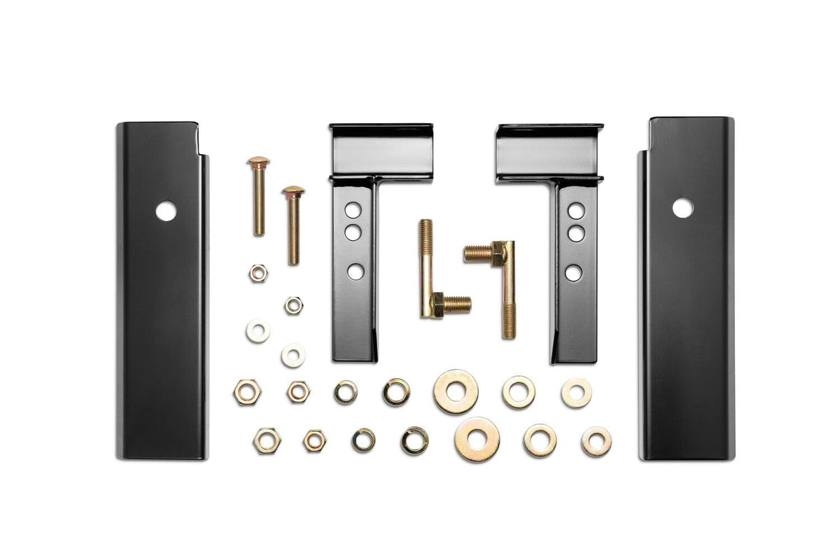 BACKRACK 30109 RealTruck BACKRACK Hardware Kit for use w/Standard Bed, Black, No Drill | 30109 | Fits 1999-2006 Chevrolet/GMC Silverado/Sierra 1500/2500/3500; 2007 Silverado/Sierra 1500/2500/3500 Classic