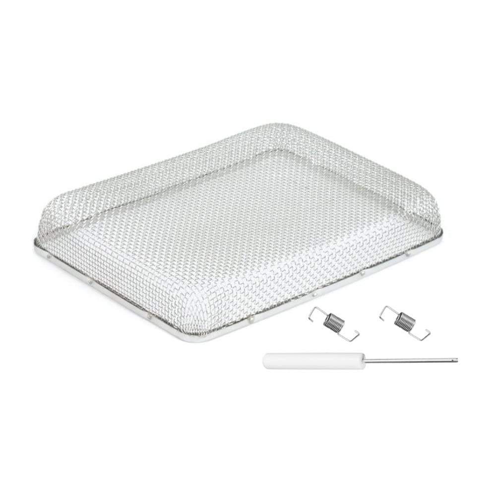 JR PRODUCTS 06-30215 JR Products 06-30215 Mud Dauber Screen for Water Heater Vents - 9-3/4" x 7-3/8" x 1-5/16"