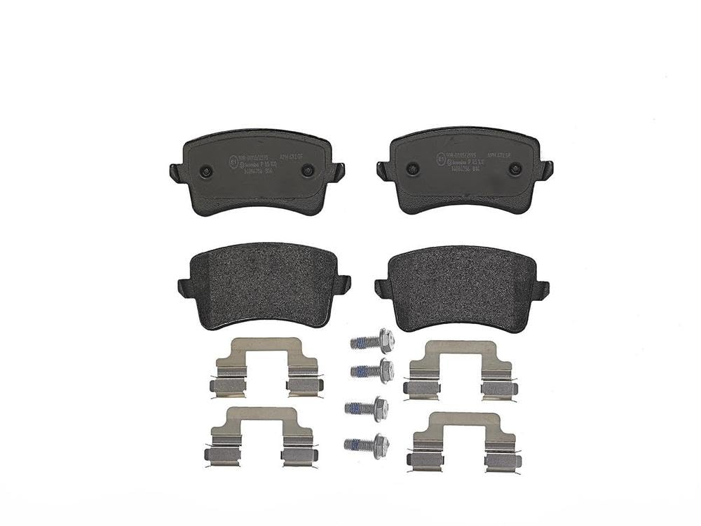 BREMBO P85100 Brembo P85100 Low-Met Rear Disc Brake Pad Set AUDI/AUDI (FAW) OE# 8K0698451