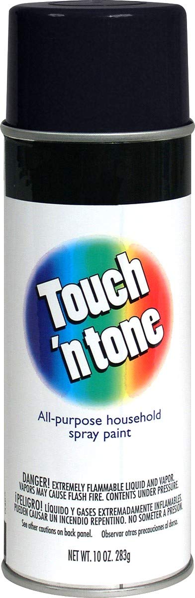 AP PRODUCTS 003-55276 Touch N Tone Spray Paint 55276830, 10 oz, Gloss Black