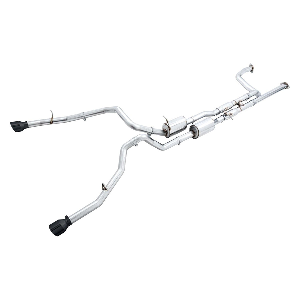 AWE Tuning 3015-33005 AWE Touring Dual 3' Cat-Back Exhaust, Black Tips for 2021-2023 TRX 6.2L