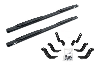 GO RHINO 684443580T Go Rhino 4" OE Xtreme Sidesteps & Brackets | Galvanized Steel, Textured Black | 684443580T | Fits 2022-2024 Toyota Tundra Double Cab Pickup