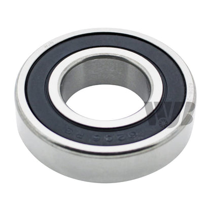 WJB RB6206-2RS WJB RB6206-2RS - Rear Wheel Bearing/Ball Bearing - Cross Reference: National 206-FF/Timken 206FF/ SKF 6206-2Rsj, 1 Pack
