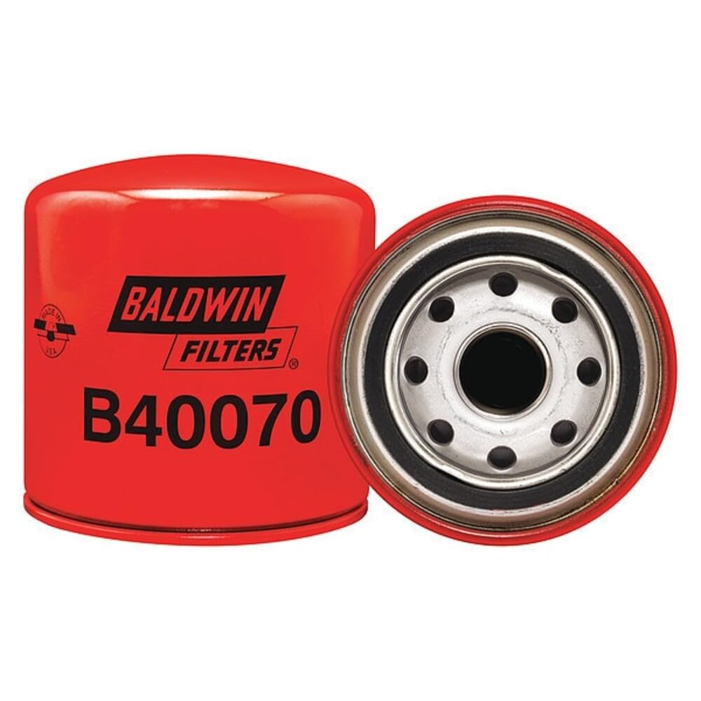 Baldwin Filters B40070 Spin-On Lube Filter, 3-31/32" L,3-11/16" O.D.