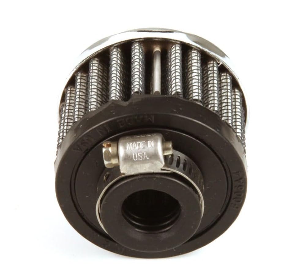 K&N FILTER 62-1340 K&N Vent Air Filter/ Breather: High Performance, Premium, Washable, Replacement Engine Filter: Flange Diameter: 0.625 In, Filter Height: 1.5 In, Flange Length: 0.4375 In, Shape: Breather, 62-1340