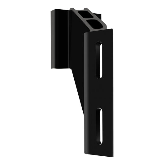 MINN KOTA 1810385 Minn Kota Jack Plate Adapter Bracket for Raptor – Port, 8" Setback, 6" Rise, Black