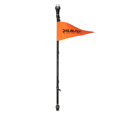 RAILBLAZA 08-0073-11 RAILBLAZA Visibility Light Kit with Flag, Compatible with MiniPort Track Mount for Kayaks, Canoes or Recreational Paddler