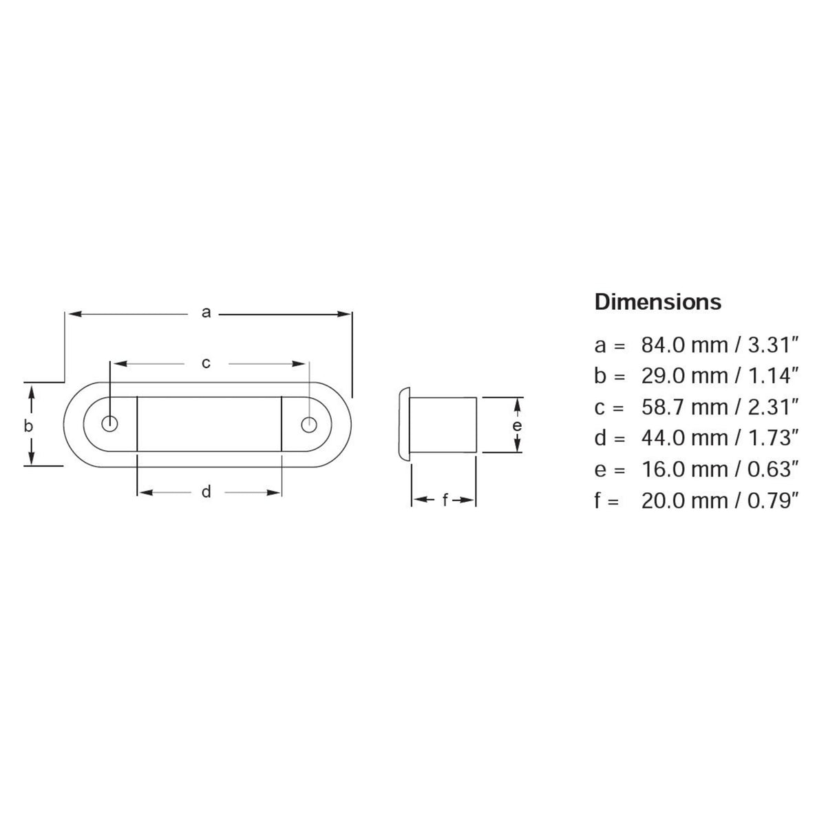 HELLA 959680611 Hella 959680611 '9680 Series' Multivolt Blue 10-33V DC LED Step Light with Polished Stainless Steel Rim