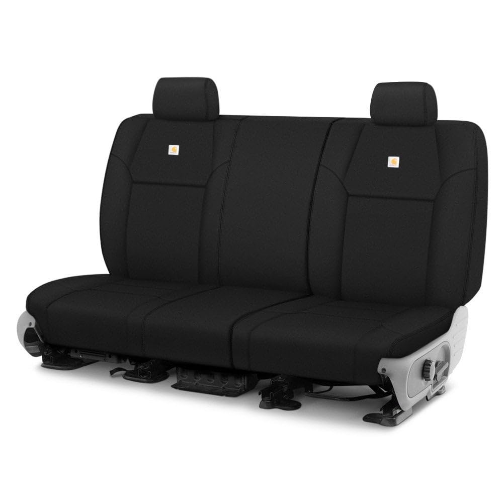 Covercraft GTT4316COBK Carhartt Super Dux PrecisionFit Custom Second Row Seat Covers - Black