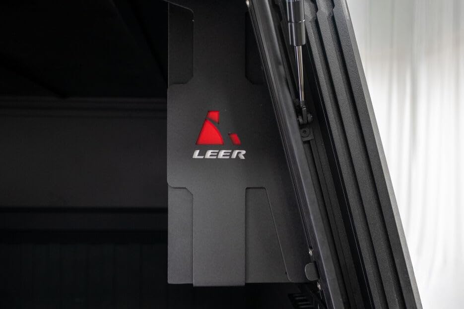 LEER 52100004 LEER SideLocker for 20 1/2" NexCap Lo that fits 2019-2025 Ram 1500 TRX 5.7ft Truck Bed, Black