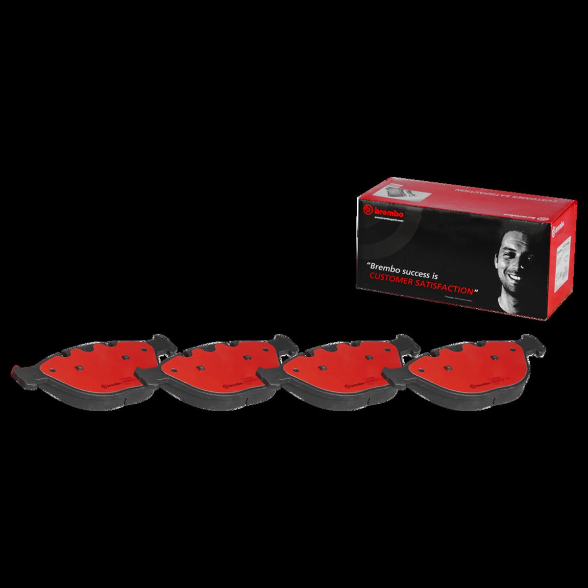 BREMBO P06028N Brembo P06028N Premium Ceramic Front Disc Brake Pad Set BMW OE# 34116761282
