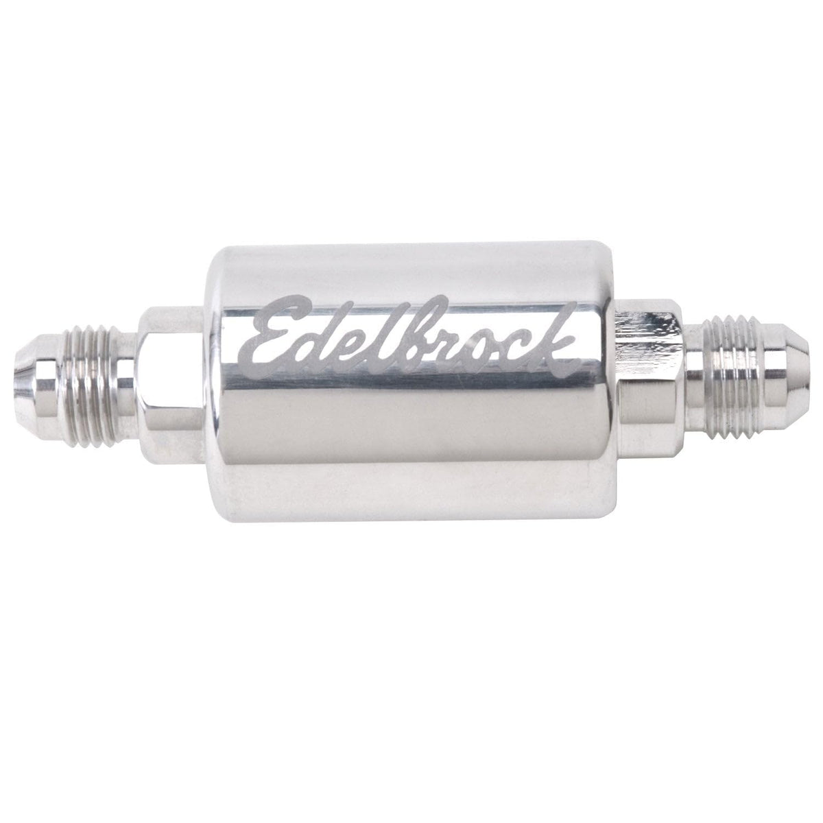 EDELBROCK 8129 Edelbrock 8129 Polished Aluminum Fuel Filter