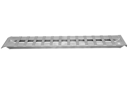 GEN-Y HITCH GH-16084 GEN-Y Hitch Heavy Duty Aluminum Loading Ramps - Set of 2, 7 Foot Long x 14 Inches Wide, 6000 lbs Capacity, Hybrid Hook and Plate Ends, Serrated Cross Rungs for Maximum Traction