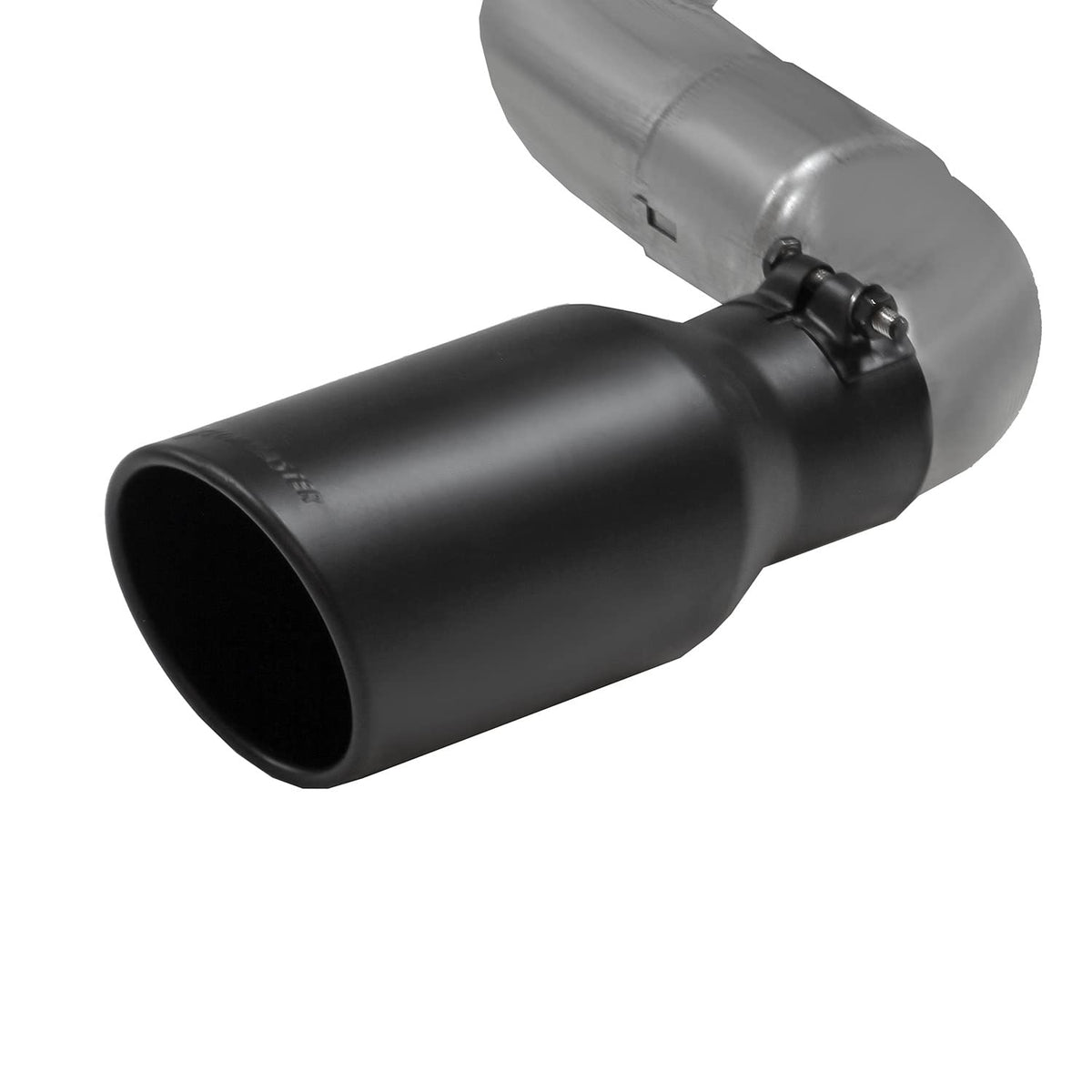 FLOWMASTER 718100 Flowmaster 718100 FlowFX Cat-Back Exhaust Kit 3.5 to 3 Inch Dual Side Exit 409 Stainless Steel 4.5 Inch Black Ceramic Coat StainlessTips Compatible with 2017-2024 Ford F250/F350 Super Duty 6.2L 7.3L