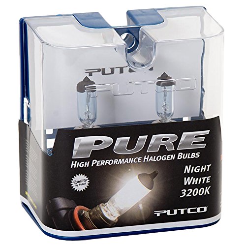 PUTCO 230893NW Putco 230893NW Pure Halogen Headlight Bulb - Night White - 893 (Pair)