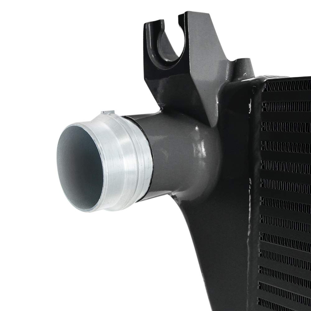 MISHIMOTO MMINT-RGR-19KBKBK Mishimoto MMINT-RGR-19KBKBK Performance Intercooler Kit, Compatible With Ford Ranger 2.3L EcoBoost 2019+, Black Intercooler, Black Pipes