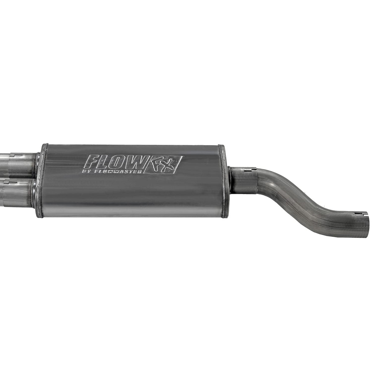 FLOWMASTER 718103 Flowmaster 718103 FlowFX Cat-Back Exhaust Kit 2.5 Inch Dual Side Exit 409 Stainless Steel 4.5 Inch Black Ceramic Stainless Tips Compatible with 2005-2019 Nissan Frontier 4.0L V6 2/4WD all Wheelbases