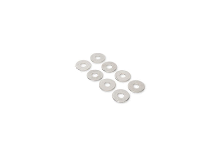 CAMCO 57883 Camco Heavy-Duty RV Stabilizing Jack Base Pads - Provides Greater Jack Stability - Made of Black Powder-Coated Durable Steel - 4-Pack (57883)