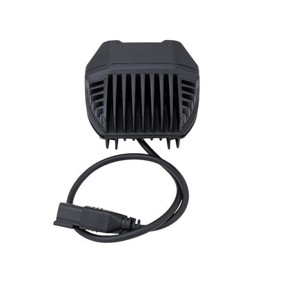TRAILFX PODSIDF1 Trailfx Driving/Fog Light PODSIDF1, LED Bulb, 15 Clear LED 5 Watt Bulbs, 4 Inch Square, 60 Degree Spot Beam and 140 Degree Flood Combo Beam, Clear Lens, Bracket Mount, Single